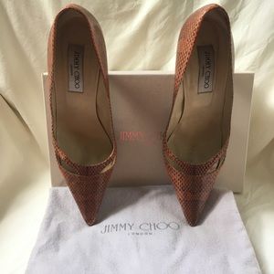 Jimmy Choo Cut-Out Pumps; 38.5